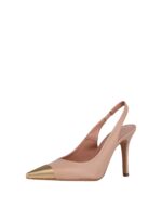 SAPATO NUDE COM DOURADO PONTO CHIC - Image 3