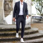 FATO SLIM FIT PRETO PONTO CHIC
