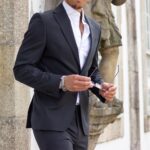 FATO SLIM FIT PRETO PONTO CHIC - Image 2