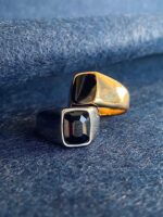 ANEL SQUARE BLACK PONTO CHIC - Image 4