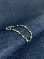 PULSEIRA GOTA PRATA PONTO CHIC