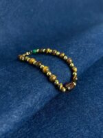 PULSEIRA PEDRA CASTANHA PONTO CHIC
