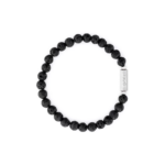 PULSEIRA DE BOLAS VULCÂNICAS PRETAS ZOLF