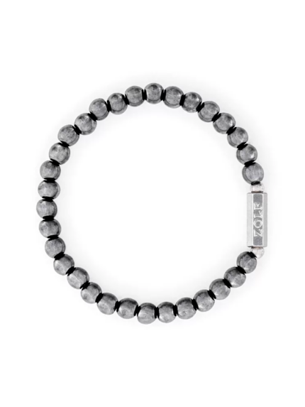PULSEIRA DE BOLAS PRATEADA ZOLF