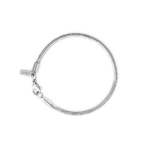 PULSEIRA MALHA SNAKE PRATEADA ZOLF