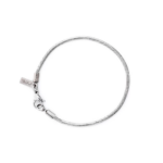 PULSEIRA MALHA CORDÃO PRATEADA ZOLF