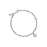 PULSEIRA COM PENDENTE PRATEADA ZOLF