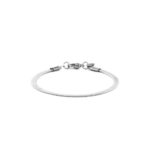 PULSEIRA MALHA ACHATADA PRATEADA ZOLF - Image 2