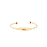 PULSEIRA ESCRAVA DETALHE ESFERA DOURADA ZOLF - Image 2