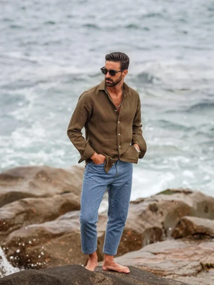CALÇA DE GANGA AZUL DONATO