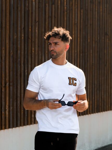 T-SHIRT COLLEGE WHITE IC WEAR