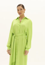 VESTIDO CAMISEIRO VERDE LANÇA PERFUME - Image 2