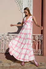 VESTIDO COMPRIDO ESTAMPADO SAHOCO
