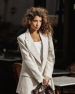 BLAZER BEGE OVERSIZED ESTRUTURADO GOA GOA
