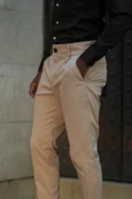 CALÇA SARJA ELASTICA BEGE DONATO - Image 4