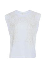 T-SHIRT BRANCA COM BORDADO BSB - Image 4