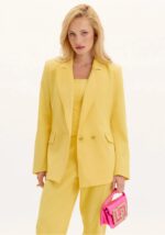 BLAZER ALFAIATARIA AMARELO LANÇA PERFUME