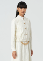 BOMBER CREME TEXTURADO FRACOMINA - Image 5