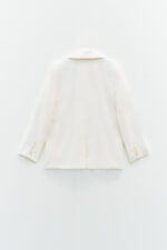 BLAZER BRANCO COM LAPELAS EM RECORTE ELEH - Image 4
