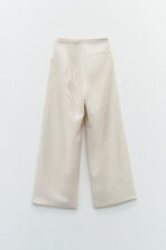 PANTALONA CREME COM PREGAS ELEH - Image 4