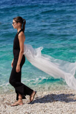 VESTIDO PRETO LICRADO EFEITO DRAPEADO ELEH - Image 3