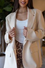 BLAZER OVERSIZE BEGE ANIYE BY - Image 2