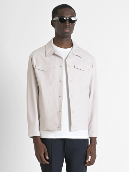 CASACO PAPIRO REGULAR FIT COM LOGO DE METAL ANTONY MORATO