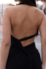 VESTIDO MIDI LICRADO PRETO ELEH - Image 4