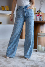 CALÇA DE GANGA COM BRILHOS FRACOMINA - Image 4