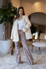 CALÇA DE GANGA LEOPARDO ANIYE BY