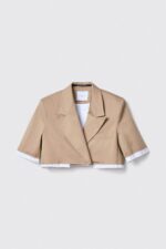 BLAZER CURTO DE ALFAIATARIA CAMEL GAELLE PARIS - Image 4