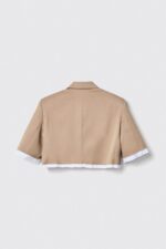 BLAZER CURTO DE ALFAIATARIA CAMEL GAELLE PARIS - Image 5