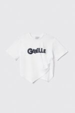 T-SHIRT BRANCA COM FRANZIDO GAELLE PARIS - Image 2