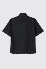 CAMISA PRETA COM TRANSPARÊNCIA GAELLE PARIS - Image 3