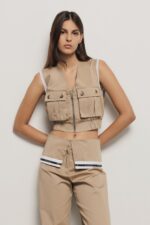 COLETE CARGO CAMEL GAELLE PARIS