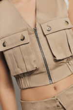 COLETE CARGO CAMEL GAELLE PARIS - Image 3