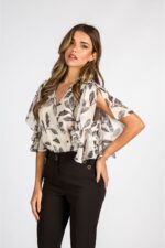 BODY ESTAMPA PRETA SILVINA CAMPOS