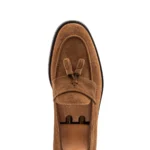 MOCASSIM CLÁSSICO CAMURÇA COM POMPOM CAMEL ZOLF - Image 3