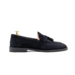MOCASSIM CLÁSSICO CAMURÇA COM POMPOM AZUL ZOLF - Image 2