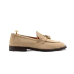 MOCASSIM CLÁSSICO CAMURÇA COM POMPOM BEGE ZOLF - Image 3