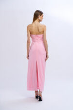 VESTIDO ROSA LONGO NO SECRETS - Image 5