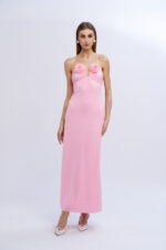 VESTIDO ROSA LONGO NO SECRETS - Image 3
