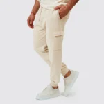 CALÇA JOGGER BEGE ZOLF - Image 4