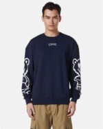 SWEATSHIRT AZUL COM BORDADO ICBERG MEN