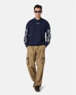 SWEATSHIRT AZUL COM BORDADO ICBERG MEN - Image 4