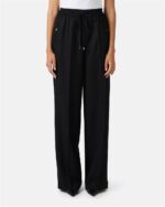 CALÇA PRETA EM TECIDO FLUIDO ICEBERG WOMEN