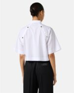 CAMISA CROPED BRANCA EM POPELINA ICEBERG WOMEN - Image 2