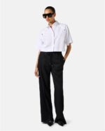 CAMISA CROPED BRANCA EM POPELINA ICEBERG WOMEN - Image 4