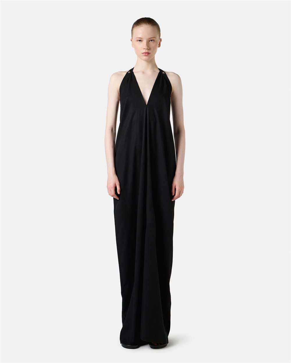 25EI2P0H08152229000_1 VESTIDO PRETO CORTE VOLUMOSO ICEBERG WOMEN - Image 1