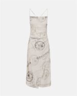 VESTIDO MIDI COM ALÇAS ESTAMPA PADRÃO ICEBERG WOMAN - Image 5